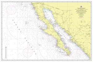 thumbnail for chart ENSENADA A MAZATLÁN, INCLUYENDO EL GOLFO DE CALIFORNIA