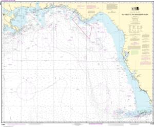 thumbnail for chart Gulf Coast - Key West to Mississippi River