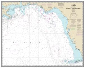 thumbnail for chart Gulf Coast - Key West to Mississippi River