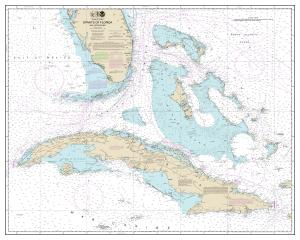 thumbnail for chart Straits of Florida and Approaches