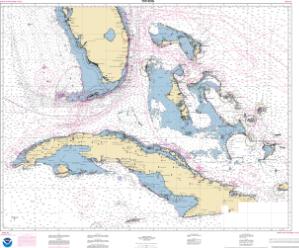 thumbnail for chart Straits of Florida and Approaches