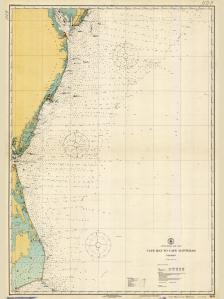 thumbnail for chart NC,1922,Cape May to Cape Hatteras