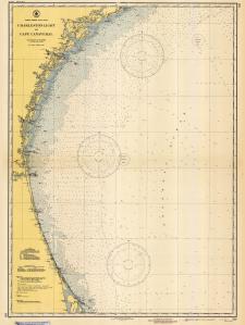 thumbnail for chart NC,1945,Charleston Light to Cape Canaveral