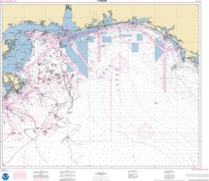 thumbnail for chart Cape St. George to Mississippi Passes (Oil and Gas Leasing Areas)