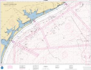 thumbnail for chart Freeport to Aransas Pass (Oil and Gas Leasing Areas)