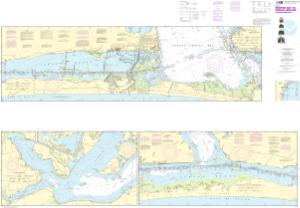 thumbnail for chart Intracoastal Waterway Redfish Bay to Middle Ground