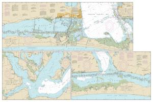 thumbnail for chart Intracoastal Waterway Redfish Bay to Middle Ground,