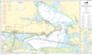 thumbnail for chart Intracoastal Waterway Carlos Bay to Redfish Bay, including Copano Bay