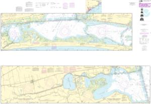 thumbnail for chart Intracoastal Waterway Espiritu Santo Bay to Carlos Bay including San Antonio Bay and Victoria Barge Canal