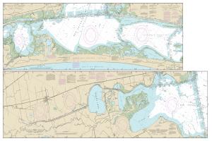 thumbnail for chart Intracoastal Waterway Espiritu Santo Bay to Carlos Bay including San Antonio Bay and Victoria Barge Canal