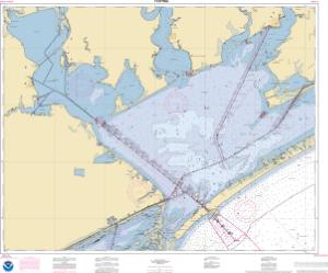 thumbnail for chart Matagorda Bay including Lavaca and Tres Palacios Bays; Port Lavaca; Continuation of Lavaca River; Continuation of Tres Palacios Bay