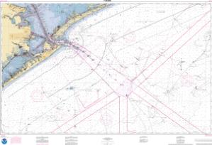 thumbnail for chart Approaches to Galveston Bay