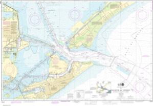 thumbnail for chart Galveston Bay Entrance Galveston and Texas City Harbors