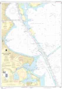 thumbnail for chart Upper Galveston Bay-Houston Ship Channel-Dollar Pt. to Atkinson