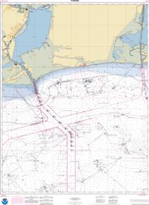 thumbnail for chart Calcasieu Pass to Sabine Pass