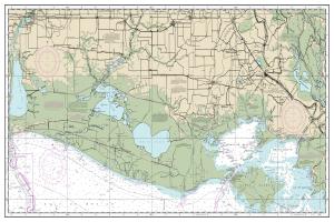 thumbnail for chart Intracoastal Waterway New Orleans to Calcasieu River West Section