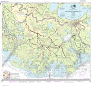 thumbnail for chart Intracoastal Waterway New Orleans to Calcasieu River East Section