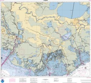 thumbnail for chart Intracoastal Waterway New Orleans to Calcasieu River East Section