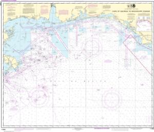 thumbnail for chart Cape St. George to Mississippi Passes