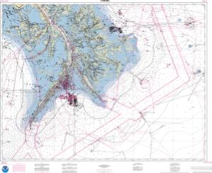 thumbnail for chart Mississippi River Delta;Southwest Pass;South Pass;Head of Passes