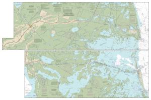 thumbnail for chart Barataria and Bayou Lafourche Waterways Intracoastal Waterway to Gulf of Mexico,