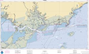 thumbnail for chart Intracoastal Waterway Waveland to Catahoula Bay