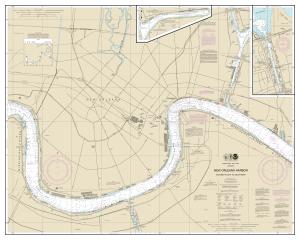 thumbnail for chart New Orleans Harbor Chalmette Slip to Southport,