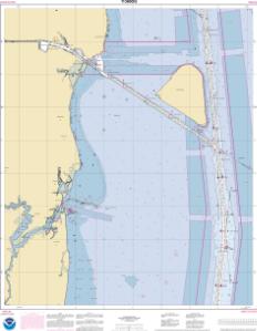 thumbnail for chart Mobile Bay East Fowl River to Deer River Pt; Mobile Middle Bay Terminal