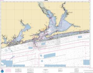 thumbnail for chart Pensacola Bay and approaches