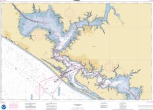 thumbnail for chart Intracoastal Waterway East Bay to West Bay