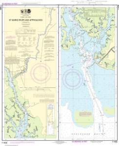 thumbnail for chart St.Marks River and approaches