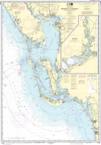 thumbnail for chart Estero Bay to Lemon Bay, including Charlotte Harbor;Continuation of Peace River