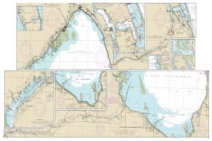 thumbnail for chart Okeechobee Waterway St. Lucie Inlet to Fort Myers; Lake Okeechobee