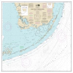 thumbnail for chart Fowey Rocks to American Shoal,