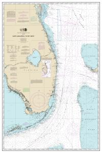 thumbnail for chart Cape Canaveral to Key West