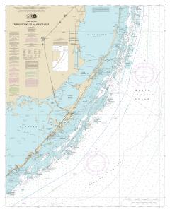 thumbnail for chart Fowey Rocks to Alligator Reef
