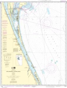 thumbnail for chart Cape Canaveral to Bethel Shoal