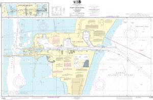 thumbnail for chart Port Canaveral;Canaveral Barge Canal Extension