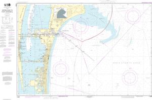 thumbnail for chart Approaches to Port Canaveral