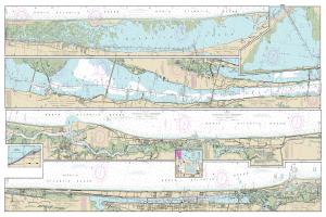 thumbnail for chart Intracoastal Waterway Tolomato River to Palm Shores