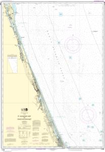 thumbnail for chart St. Augustine Light to Ponce de Leon Inlet