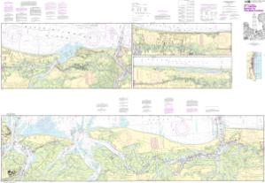 thumbnail for chart Intracoastal Waterway St. Simons Sound to Tolomato River