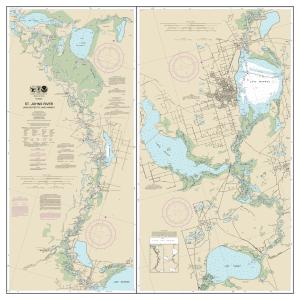 thumbnail for chart St. Johns River Lake Dexter to Lake Harney,