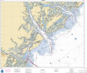 thumbnail for chart St. Helena Sound to Savannah River