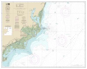 thumbnail for chart Winyah Bay to Bulls Bay