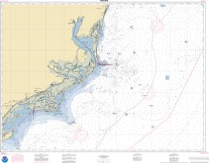 thumbnail for chart Winyah Bay to Bulls Bay