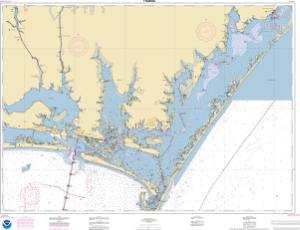 thumbnail for chart Beaufort Inlet and Part of Core Sound;Lookout Bight