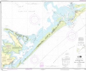 thumbnail for chart Ocracoke lnlet and Part of Core Sound