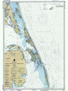 thumbnail for chart NC,1990,Currituck Beach Light to Wimble Shoals