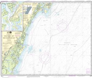 thumbnail for chart Chincoteague Inlet to Great Machipongo Inlet;Chincoteague Inlet